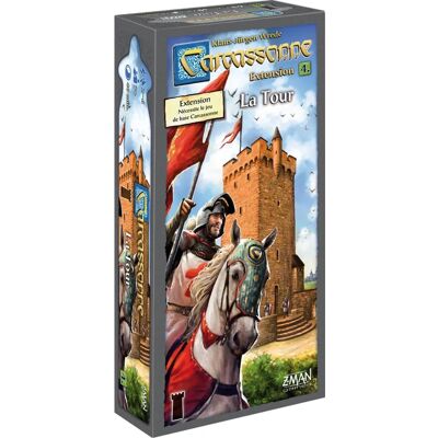 Extension Tour Carcassonne d'Asmodee - Extension de Jeu de Société Extension Tour Carcassonne d'Asmodee - Extension de Jeu de Société