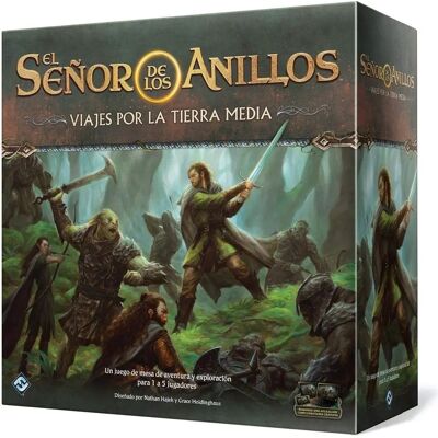 Asmodee El Señor de los Anillos Juego de Viaje - Aventura 14+ Asmodee El Señor de los Anillos Juego de Viaje - Aventura 14+