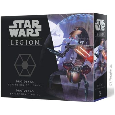 Espansione Gioco da Tavolo Star Wars Legion Droidekas - Unità di Supporto & Carte Espansione Gioco da Tavolo Star Wars Legion Droidekas - Unità di Supporto & Carte