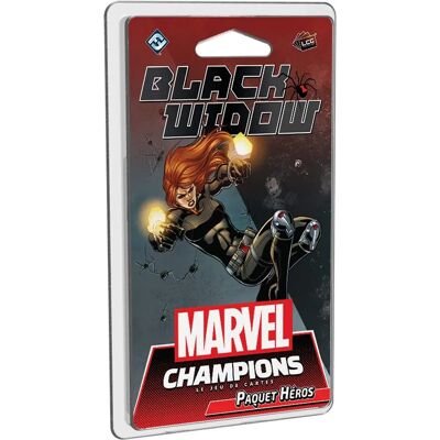 Marvel Champions : Le jeu de cartes - Paquet Héros Black Widow - Publicité Marvel Champions : Le jeu de cartes - Paquet Héros Black Widow - Publicité