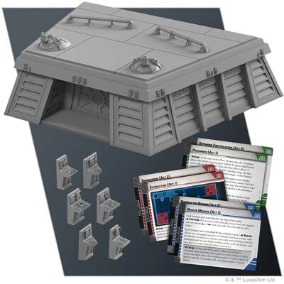 Asmodee Búnker Imperial - Juego de mesa Star Wars Asmodee Búnker Imperial - Juego de mesa Star Wars