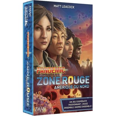 Asmodee ZMGPAH01FR Jeu de société Zone Rouge Amérique du Nord - Publicité Asmodee ZMGPAH01FR Jeu de société Zone Rouge Amérique du Nord - Publicité