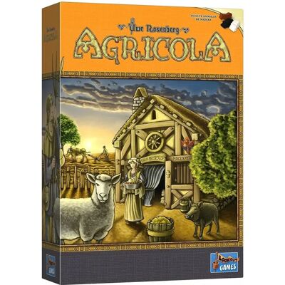 Agricola d'Asmodee - Jeu de gestion de ferme - 12+ - Jeu de société Agricola d'Asmodee - Jeu de gestion de ferme - 12+ - Jeu de société