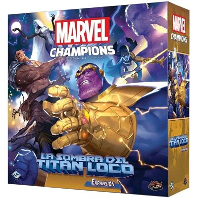 Fantasy Flight Games Marvel Champions Ombre du Titan Fou Extension Fantasy Flight Games Marvel Champions Ombre du Titan Fou Extension