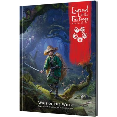 Edge Legend of the Five Rings RPG: Writ Wilds - Livre de jeu de rôle - Publicité Edge Legend of the Five Rings RPG: Writ Wilds - Livre de jeu de rôle - Publicité