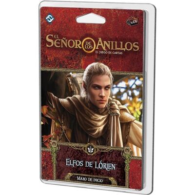 Asmodee Le Seigneur des Anneaux Elfes de Lórien Jeu de Cartes Débutant Asmodee Le Seigneur des Anneaux Elfes de Lórien Jeu de Cartes Débutant