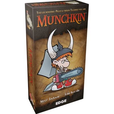 Edge Entertainment Munchkin - 168 Cartes - Jeu de société - Amusant et compétitif Edge Entertainment Munchkin - 168 Cartes - Jeu de société - Amusant et compétitif
