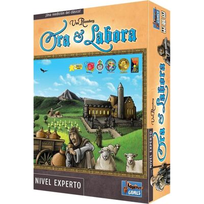 Lookout Games Ora et Labora Gioco da Tavolo - Strategia per 1-4 Giocatori Lookout Games Ora et Labora Gioco da Tavolo - Strategia per 1-4 Giocatori