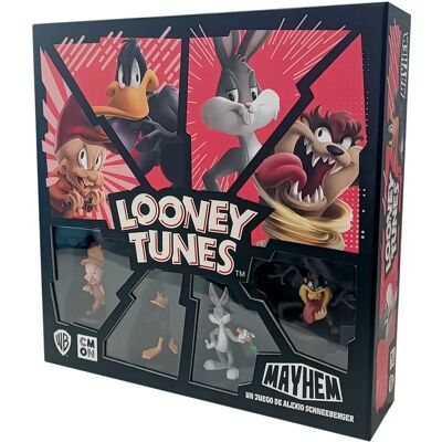 Looney Tunes Mayhem - Gioco di società familiare - Divertimento per tutti Looney Tunes Mayhem - Gioco di società familiare - Divertimento per tutti