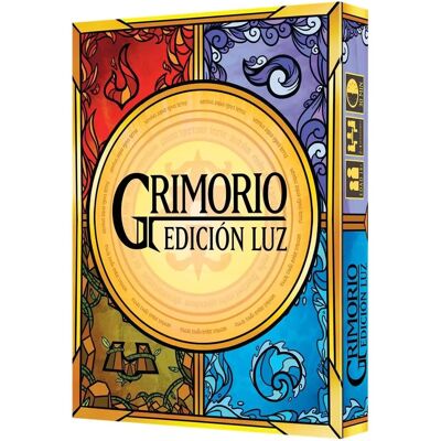 Asmodee Grimorio Édition Lumière - Jeu de Société - Publicité Asmodee Grimorio Édition Lumière - Jeu de Société - Publicité