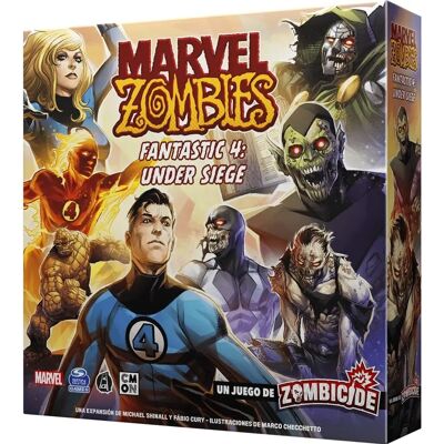 Asmodee Marvel Zombies: Assedio Fantastico - Gioco da Tavolo Asmodee Marvel Zombies: Assedio Fantastico - Gioco da Tavolo