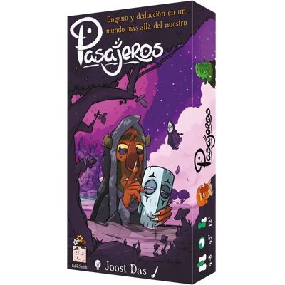 Asmodee Pasajeros Juego de Mesa - Multicolor Asmodee Pasajeros Juego de Mesa - Multicolor