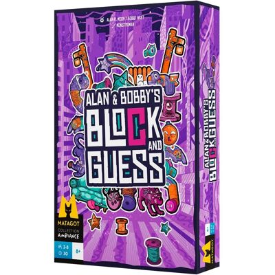 Asmodee Block & Guess - Juego de Mesa Multicolor Asmodee Block & Guess - Juego de Mesa Multicolor