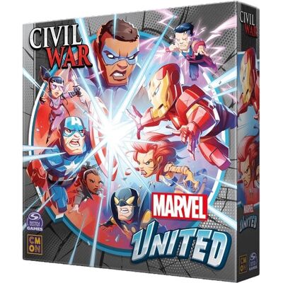 Asmodee Marvel United Polgárháborús Társasjáték Asmodee Marvel United Polgárháborús Társasjáték
