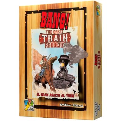 Asmodee Bang! El Gran Asalto Al Tren - Juego de Mesa Western Asmodee Bang! El Gran Asalto Al Tren - Juego de Mesa Western