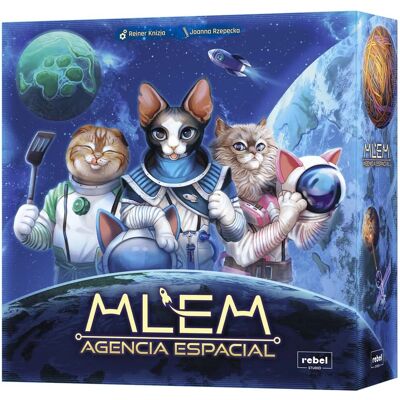 Asmodee MLEM Space Agency - Gioco da Tavolo - Blu Asmodee MLEM Space Agency - Gioco da Tavolo - Blu