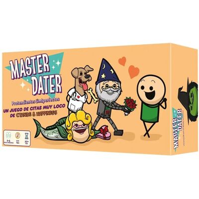 Asmodee Master Dater - Jeu de Société Party pour 14+ ans - 3-6 Joueurs Asmodee Master Dater - Jeu de Société Party pour 14+ ans - 3-6 Joueurs
