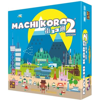 Asmodee Machi Koro 2 - Jeu de Société Asmodee Machi Koro 2 - Jeu de Société