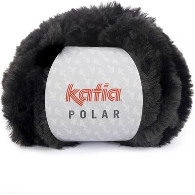 Katia Polar 87 Noir - Fil à tricoter - Publicité Katia Polar 87 Noir - Fil à tricoter - Publicité