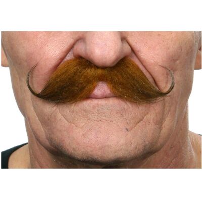 Moustache My Other Me Arancione - Costum Unisex Moustache My Other Me Arancione - Costum Unisex