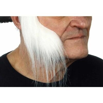 My Other Me Fehér Unisex Hamis Oldalégések - False Sideburns My Other Me Fehér Unisex Hamis Oldalégések - False Sideburns