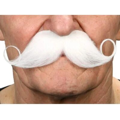 Baffo My Other Me Dali Bianco - Decorazione per feste unisex Baffo My Other Me Dali Bianco - Decorazione per feste unisex