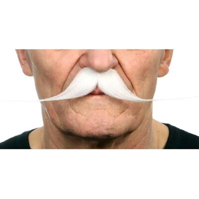Baffo Il Mio Altro Io Bianco - Taglia Unica Costumes Baffo Il Mio Altro Io Bianco - Taglia Unica Costumes