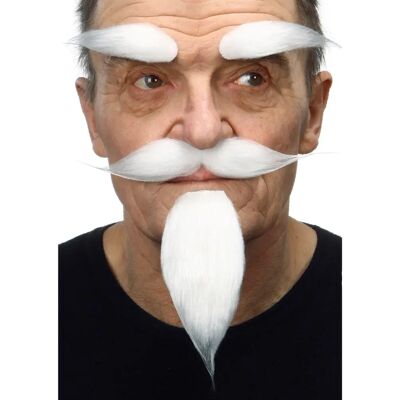 Vello Facial Falso My Other Me Blanco - Unisex Vello Facial Falso My Other Me Blanco - Unisex