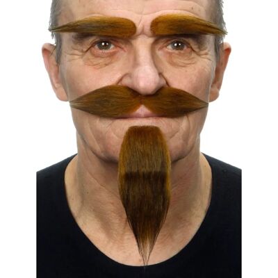 Baffi My Other Me Marrone - Barba finta Baffi My Other Me Marrone - Barba finta