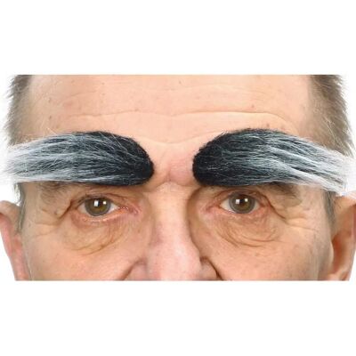 Sopracciglia finte grigie My Other Me - False eyebrows - Unisex Sopracciglia finte grigie My Other Me - False eyebrows - Unisex