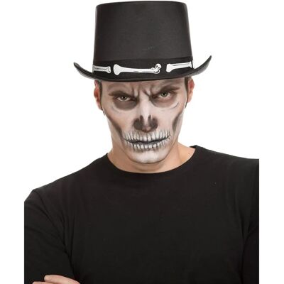 Cappello Alto Voodoo Master Nero di My Other Me Bones - Cappello Cappello Alto Voodoo Master Nero di My Other Me Bones - Cappello