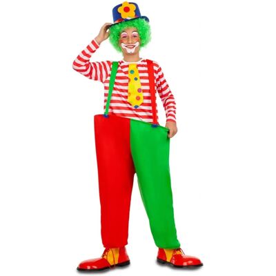 Min Andra Jag Mannlig Clown Kostym - Barn 10-12 År Min Andra Jag Mannlig Clown Kostym - Barn 10-12 År