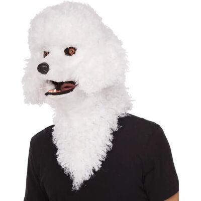 Maschera Caniche M Bianca di My Other Me - Maschera Maschera Caniche M Bianca di My Other Me - Maschera