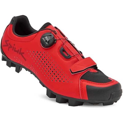 Spiuk Mondie Cycling Shoes - BOA Ventilated MTB - Men's Red Spiuk Mondie Cycling Shoes - BOA Ventilated MTB - Men's Red