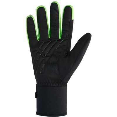Spiuk M2V Fahrrad-Handschuhe - Lang, Unisex, Schwarz/Grün Spiuk M2V Fahrrad-Handschuhe - Lang, Unisex, Schwarz/Grün