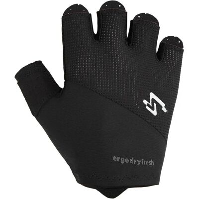 Gants courts de cyclisme Spiuk Anatomic Noir - Publicité Gants courts de cyclisme Spiuk Anatomic Noir - Publicité