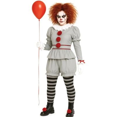 Déguisement Femme DISFRAZZES - Clown Effrayant - M/L - Publicité Déguisement Femme DISFRAZZES - Clown Effrayant - M/L - Publicité