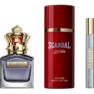 Jean Paul Gaultier Scandal Pour Homme Woody Geschenkset - Eau de Toilette, Deodorant & Reisegröße Jean Paul Gaultier Scandal Pour Homme Woody Geschenkset - Eau de Toilette, Deodorant & Reisegröße