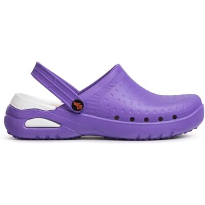 DIAN Zueco ultraligero EVA antibacteriano Violeta Clog DIAN Zueco ultraligero EVA antibacteriano Violeta Clog