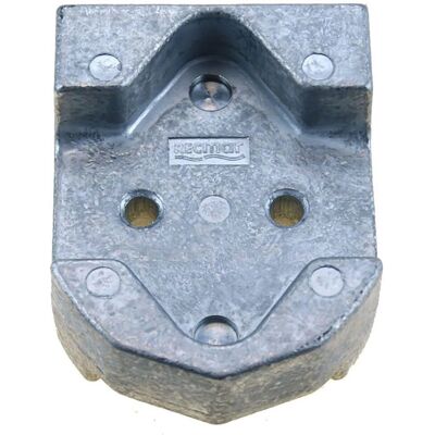 Recmar Rec821631Q1Al Anode en aluminium - 100 x 160 mm Recmar Rec821631Q1Al Anode en aluminium - 100 x 160 mm