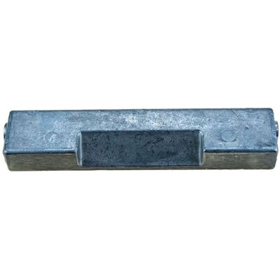 Recmar Zinc Anode Plateado 90 x 240 mm - Anode Recmar Zinc Anode Plateado 90 x 240 mm - Anode