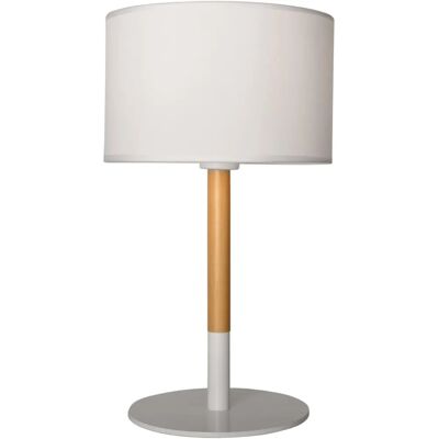 Barcelona LED - Lampe de table nordique E27 - Blanc Barcelona LED - Lampe de table nordique E27 - Blanc