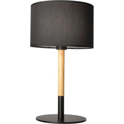 Lampe de table nordique Barcelona LED - E27 Noir - Design moderne minimaliste Lampe de table nordique Barcelona LED - E27 Noir - Design moderne minimaliste