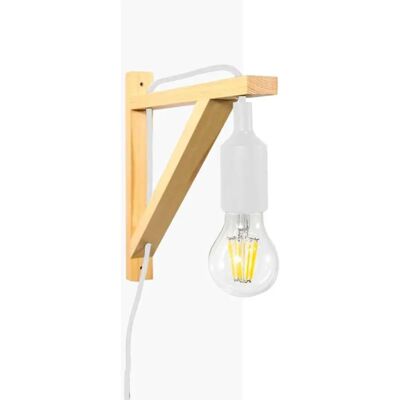 Barcelona LED Yojo Lampa na Ścianę - Styl Skandynawski Biały Barcelona LED Yojo Lampa na Ścianę - Styl Skandynawski Biały