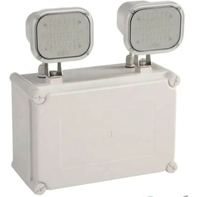 Barcelona LED Notlicht - 2x6W, IP65, Automatik Barcelona LED Notlicht - 2x6W, IP65, Automatik