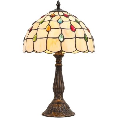 Barcelona Led Rafa Tiffany Tischlampe - 30cm Barcelona Led Rafa Tiffany Tischlampe - 30cm