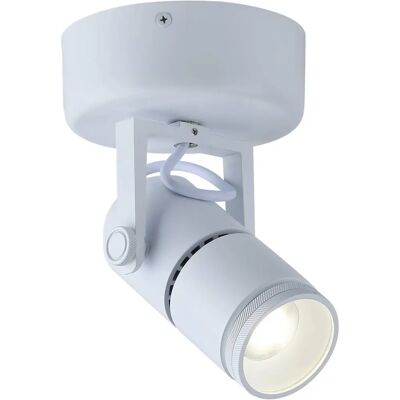 Lámpara de Pared y Techo LED Barcelona - Ajustable - 12W Blanco Lámpara de Pared y Techo LED Barcelona - Ajustable - 12W Blanco