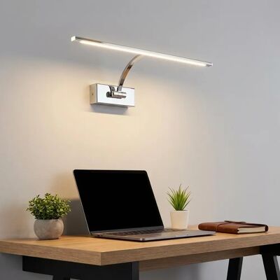 Lampada LED Barcelona - 6W Regolabile Cromo - Illuminazione Interna Lampada LED Barcelona - 6W Regolabile Cromo - Illuminazione Interna