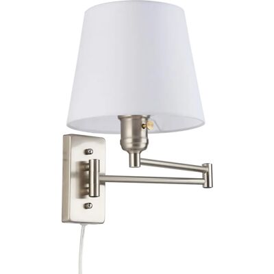 Clark Klassische Wandleuchte E27 - 40W - Chrom Clark Klassische Wandleuchte E27 - 40W - Chrom