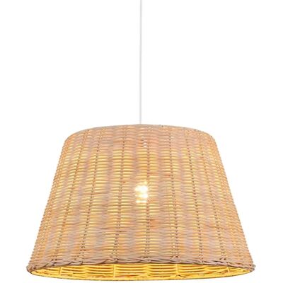 Barcelona LED Hank Rattan Hängeleuchte - Innenrustikal Barcelona LED Hank Rattan Hängeleuchte - Innenrustikal